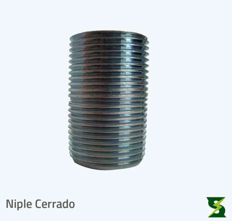 [S-NCG050C] NIPLE CERRADO 1/2" X 11/8"