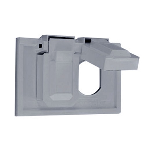 [TDIP] TAPA DOBLE INTEMPERIE PLASTICA(4976-GY)
