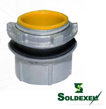 [S-HUB075.IMP] HUBS 3/4" C/TUERCA Y EMPAQUE ALUM