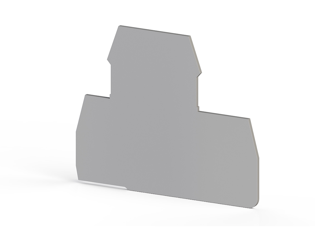 TAPA FINAL P/BORNA DOBLE PIK2.5N/4N GRIS (449019)