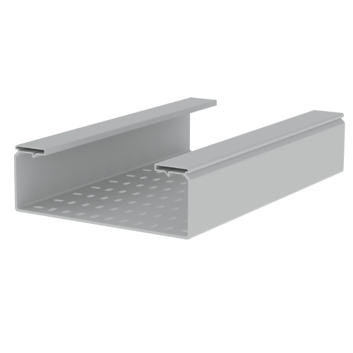 BANDEJA PORTACABLE PVC 300X100X3MT PERFORADA