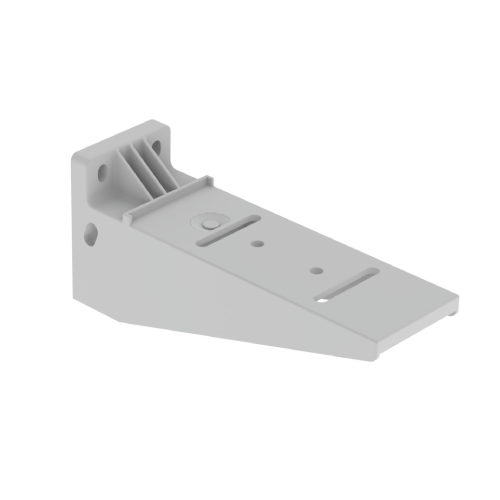 SOPORTE H/TAL AISLANTE 200mm PVC GRIS