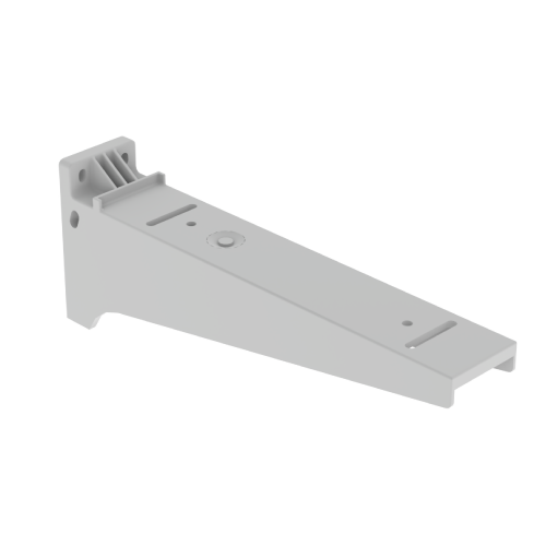 SOPORTE H/TAL AISLANTE 400mm PVC GRIS