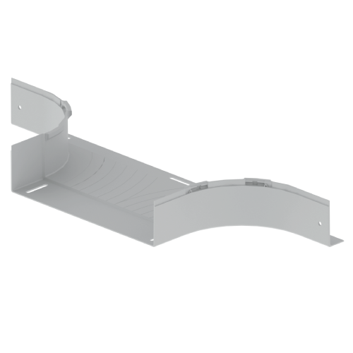 TEE P/BANDEJA 400X100 PVC INTEMPERIE