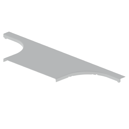 TAPA P/DERIVACION 400X100 PVC INTEMPERIE