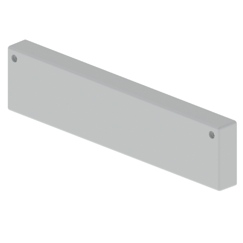 TAPA FINAL P/BANDEJA 300X60MM PVC INTEMP