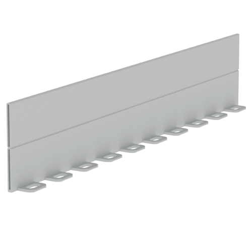 SEPARADOR P/BANDEJA 100mm. X 3MTRS PVC