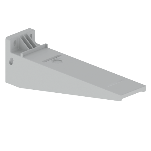 SOPORTE H/TAL AISLANTE 300X60mm PVC GRIS