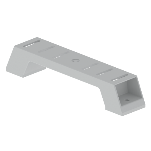 SOPORTE V/CAL AISLANTE 400mm PVC GRIS