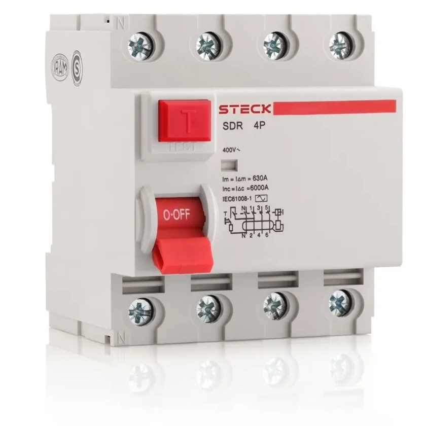 [SDR-480003] MINI INT 4X80 AMP DIFERENCIAL 230V 30MA