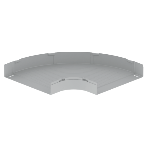CURVA H/TAL P/BANDEJA 500X100mm 90o PVC