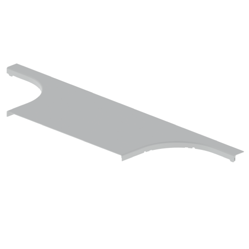 TAPA P/DERIVACION 500X100 PVC INTEMPERIE