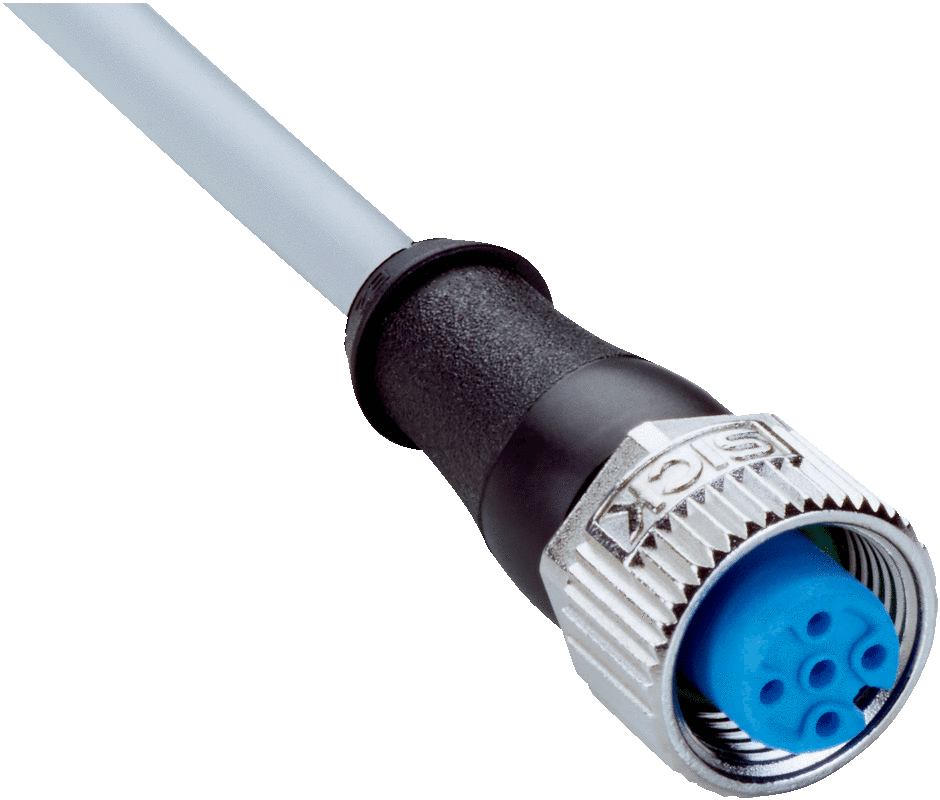 [YF2A15-050VB5XLEAX] CONECTOR M12 DE 5 HILOS RECTO 5 MTS (2096240)