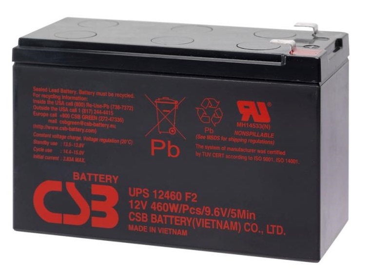[UPS12460F2] BATERIA 12V 9 AMP SECA