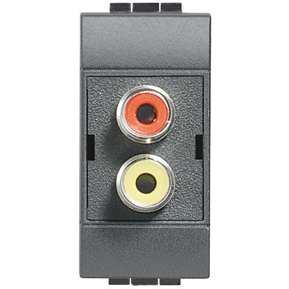 [L4269R] CONECTOR DOBLE SALIDA AUDIO/VIDEO