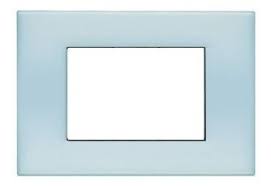 [N4803BJ] PLACA LIGHT AZUL GEL. 3 MOD.