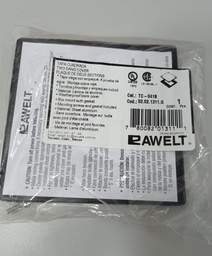 TAPA CIEGA P/CAJA 4X4 (2400) 4 HUECOS