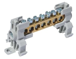 BLOQUE D/DISTRIBUCION 80AMP 400VAC 10 POLOS