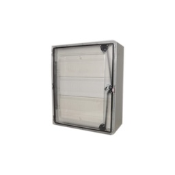 COFRE 64X52X23 PLASTICO TAPA TRANSP.IP65