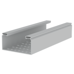 BANDEJA PORTACABLE PVC 200X100X3MTS  PERFORADA